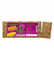 Жмых кукурузный с коноплёй (кубики)