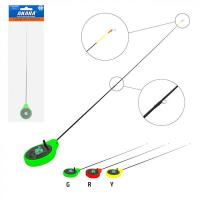 Уд. зим. Akara Finezza UL (0,7-2,8 гр.) Green (хлыст стеклопласт с кольцами)