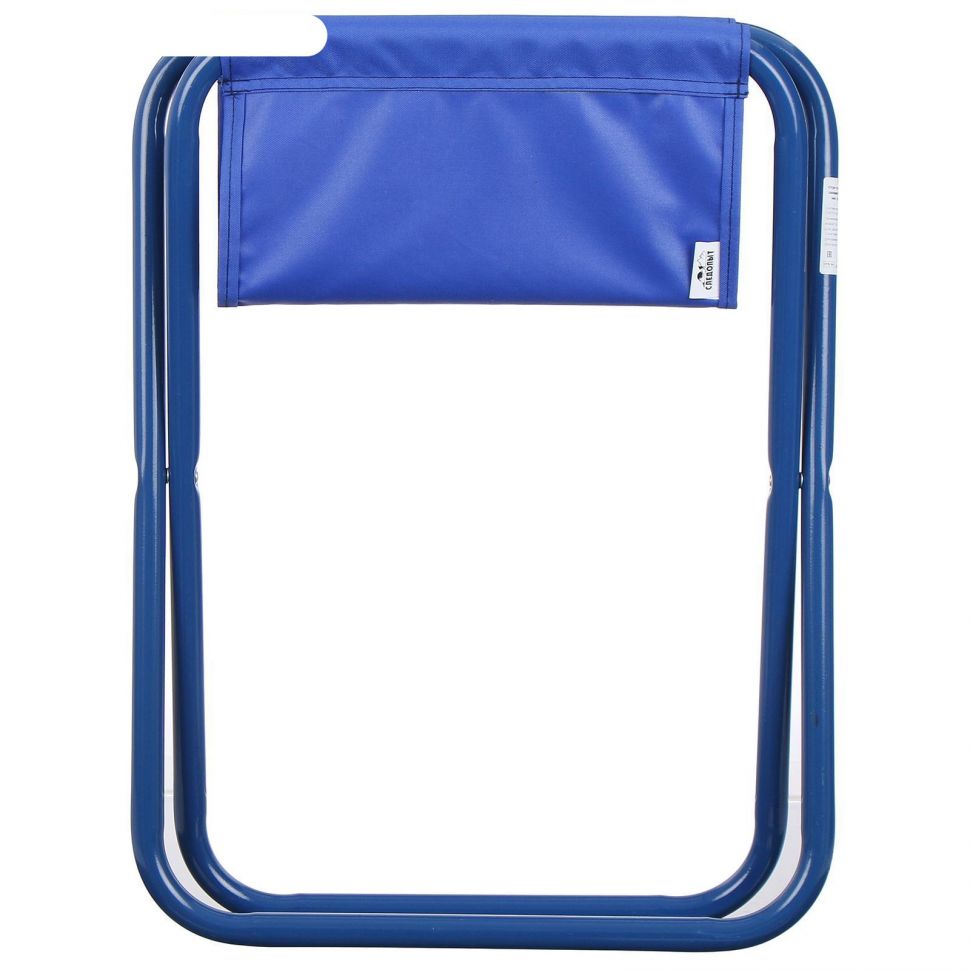 Стул туристический 360х420х420 мм, труба сталь 20 мм василек1