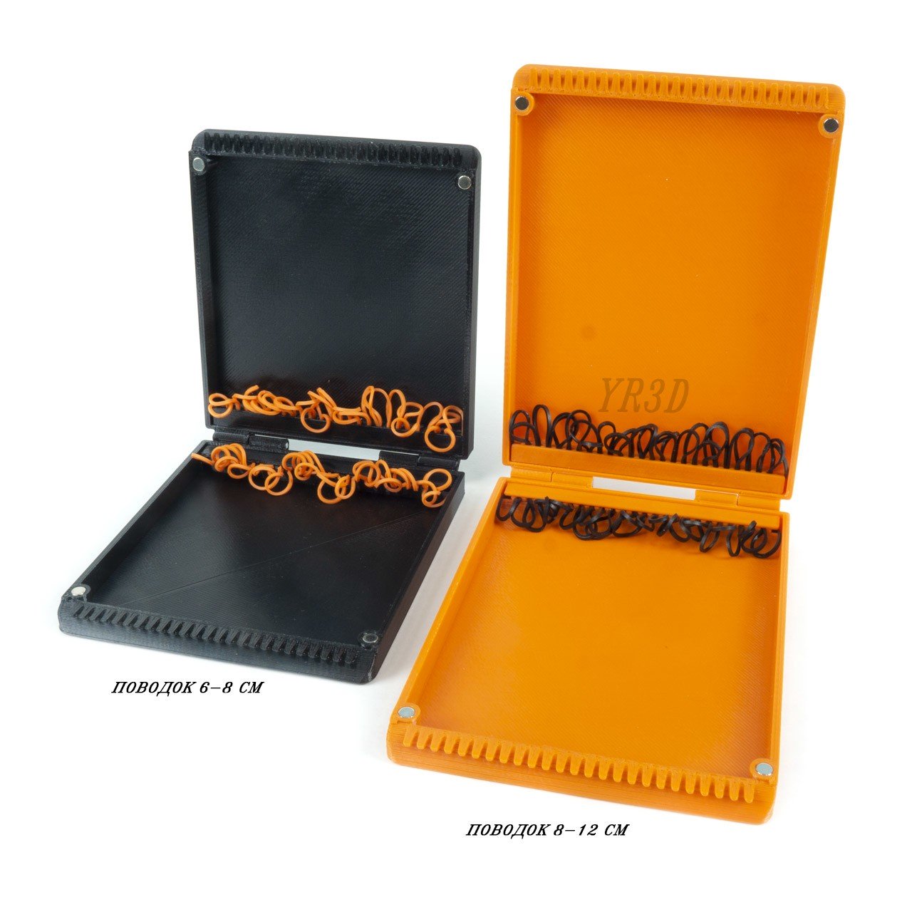 Универсальная коробка для мушек с поводками на 50 мест 2