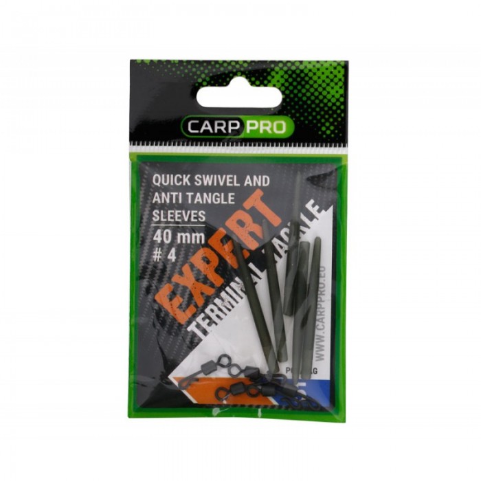 Быстросъемный вертлюжок Carp Pro № 4 + пыльник 1