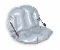 Кресло надувное большое серое