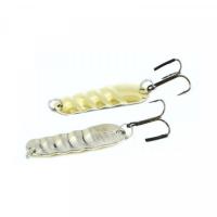 Блесна Колебалка Питер Шведский Атом 14г цв. желт-белый