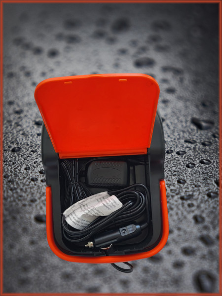 Насос аккумуляторный двухступенчатый HT-790 для лодок ПВХ 0,34-1,38 атм3