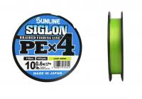 Шнур Sunline Siglon PEх4 light green 150м 0,6 10lb