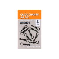 Вертлюг ORANGE быстросъемный BIG EYE, цвет mbl, размер № 4