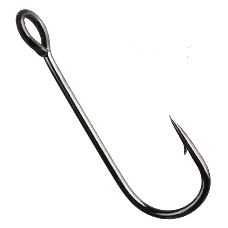 Одинарный крючок Crazy Fish Round Bent Joint Hook №8 15 шт