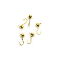 Мормышка ЯМАН вольф. Шар фигурный с ушком цв. золото