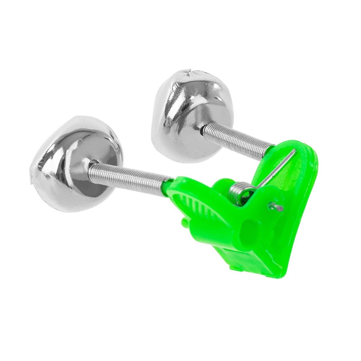 бубенчик двойной на пластиковой прищепке 1