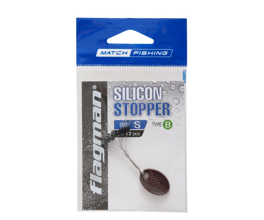 FLAGMAN Стопор для лески черный S 12шт