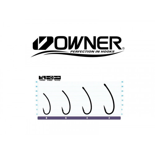 OWNER Крючок Carp UP BC №2 5шт2
