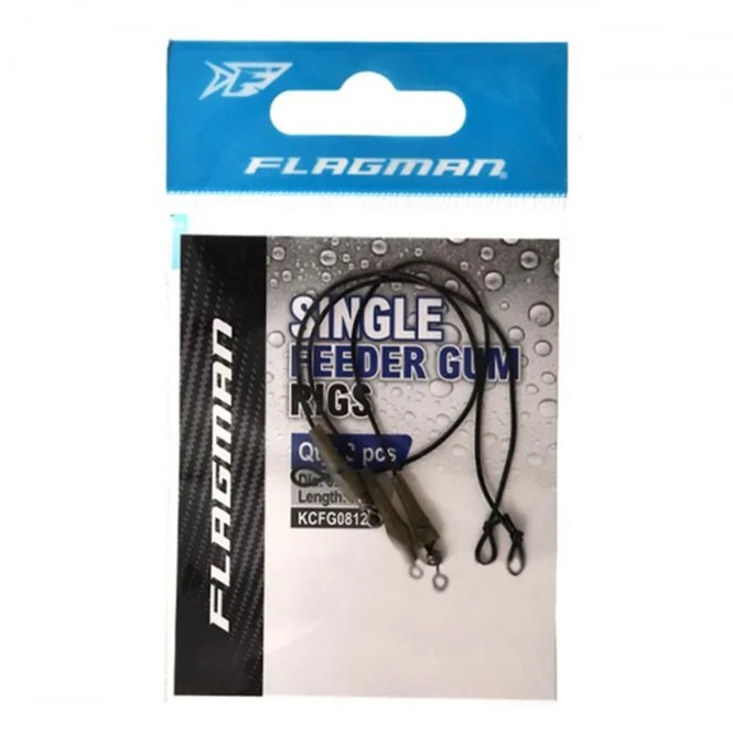 Амортизатор для фидера Flagman Feeder Gum Rig Ready 12cм d0.8мм 12