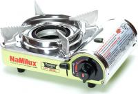Портативная газовая плита с конфоркой циклон NaMilux NA-174PSS