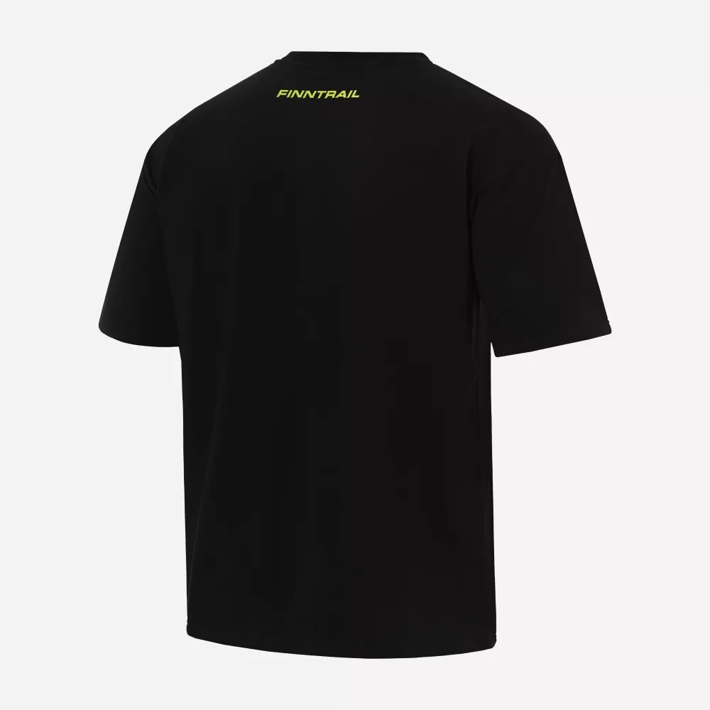 ФУТБОЛКА FINNTRAIL LOGO BLACK 1