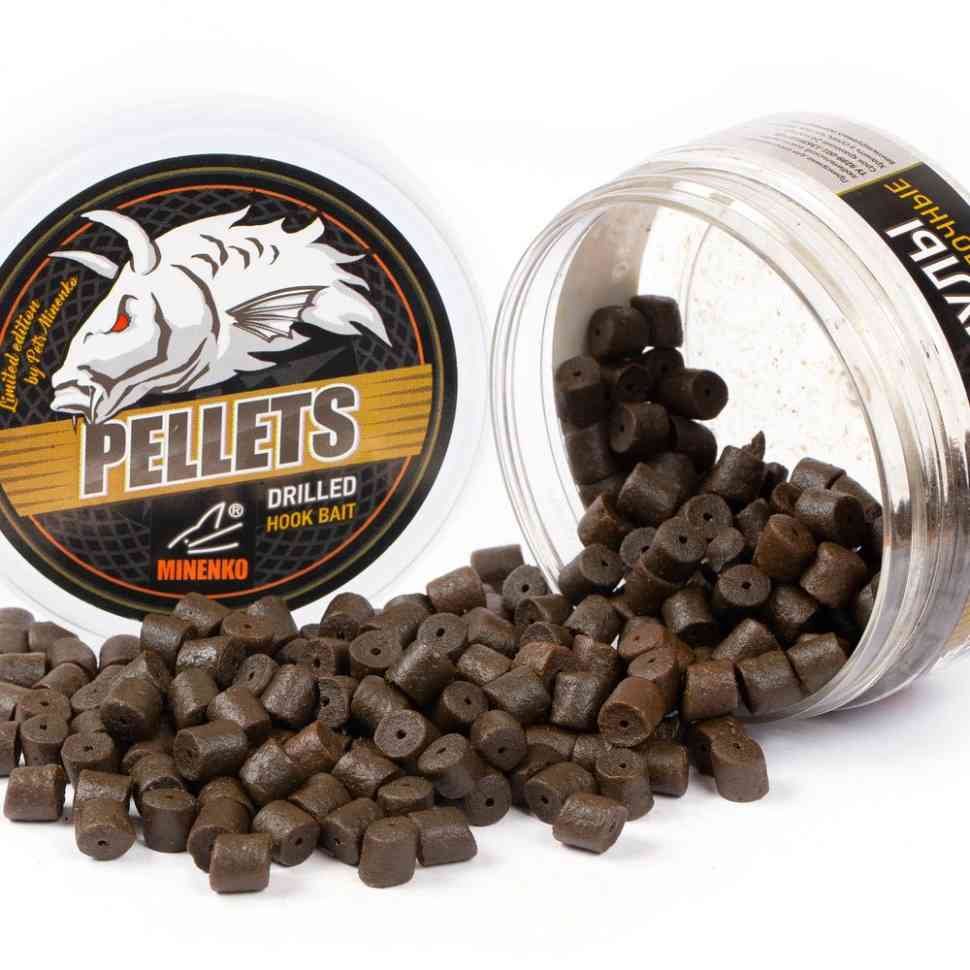 Пеллетс насадочный 8мм Black Halibut original (Миненко), 170г 3