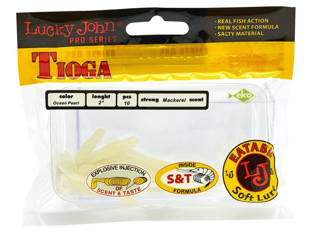 Мягкая съедобная приманка LJ Pro Series Tioga 2.0 in 50 мм, цвет 033 1