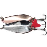 Блесна шумовая Namazu Razor Eye 18гр. цвет 01-03 (серебро-медь) Блесна шумовая Namazu Razor Eye 18гр. цвет 01-03 (серебро-медь)