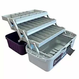 F-FISHING Ящик 3-х полочный съемные перегородки 450х225х240мм 3