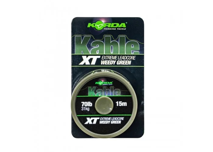 Лидкор KORDA Kable XT Extreme Leadcore 15м 70lb Green 1
