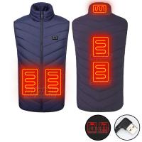 Жилет с подогревом USB Back-Belly цвет синий