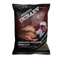 Прикормка DUNAEV-FADEEV 1кг Feeder Brown Biscuit