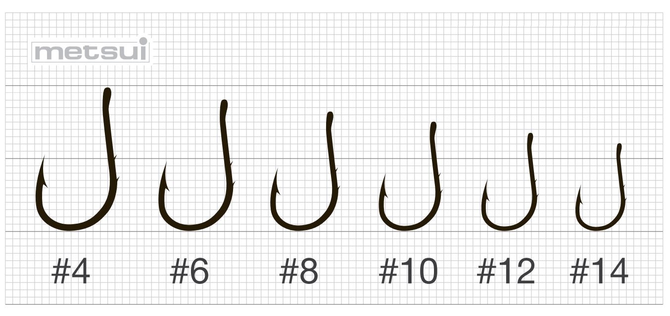 Крючки METSUI OKIAMI CHINU цвет bln 1 Крючки METSUI OKIAMI CHINU цвет bln 1