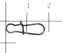 Застежка Gamakatsu Hyper EZ Snap Black Nickel, 