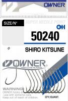 OWNER Крючок Shiro Kitsune nickel №10 15шт OWNER Крючок Shiro Kitsune nickel №10 15шт
