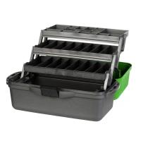 Ящик рыболова Helios трехполочный зеленый (T-HS-FB3-G)1