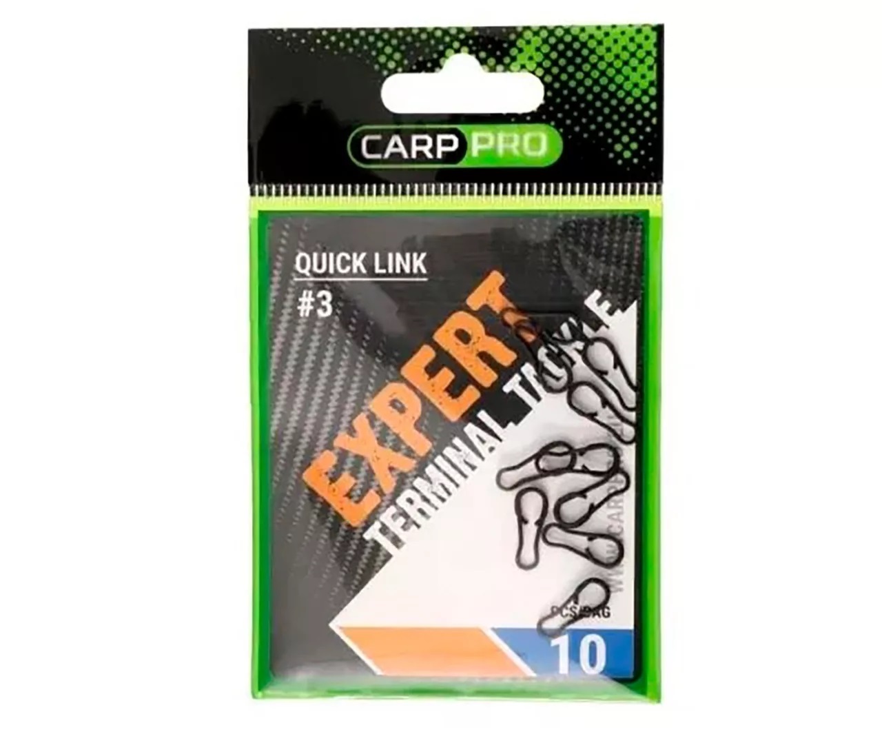 Застежка - быстросъемная Carp Pro (Карп Про) - Quick Link, Размер № 3, 10 шт