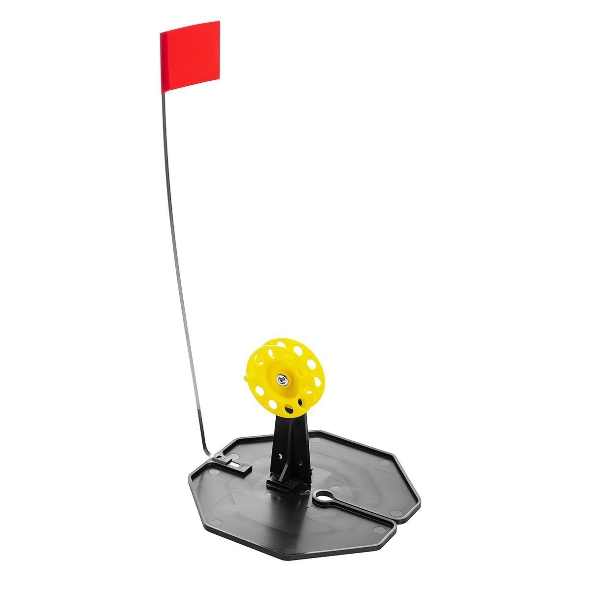 Набор жерлиц на подставке ЖЗ-04 (d-185мм.катушка d-63мм) (10шт) ТОНАР1