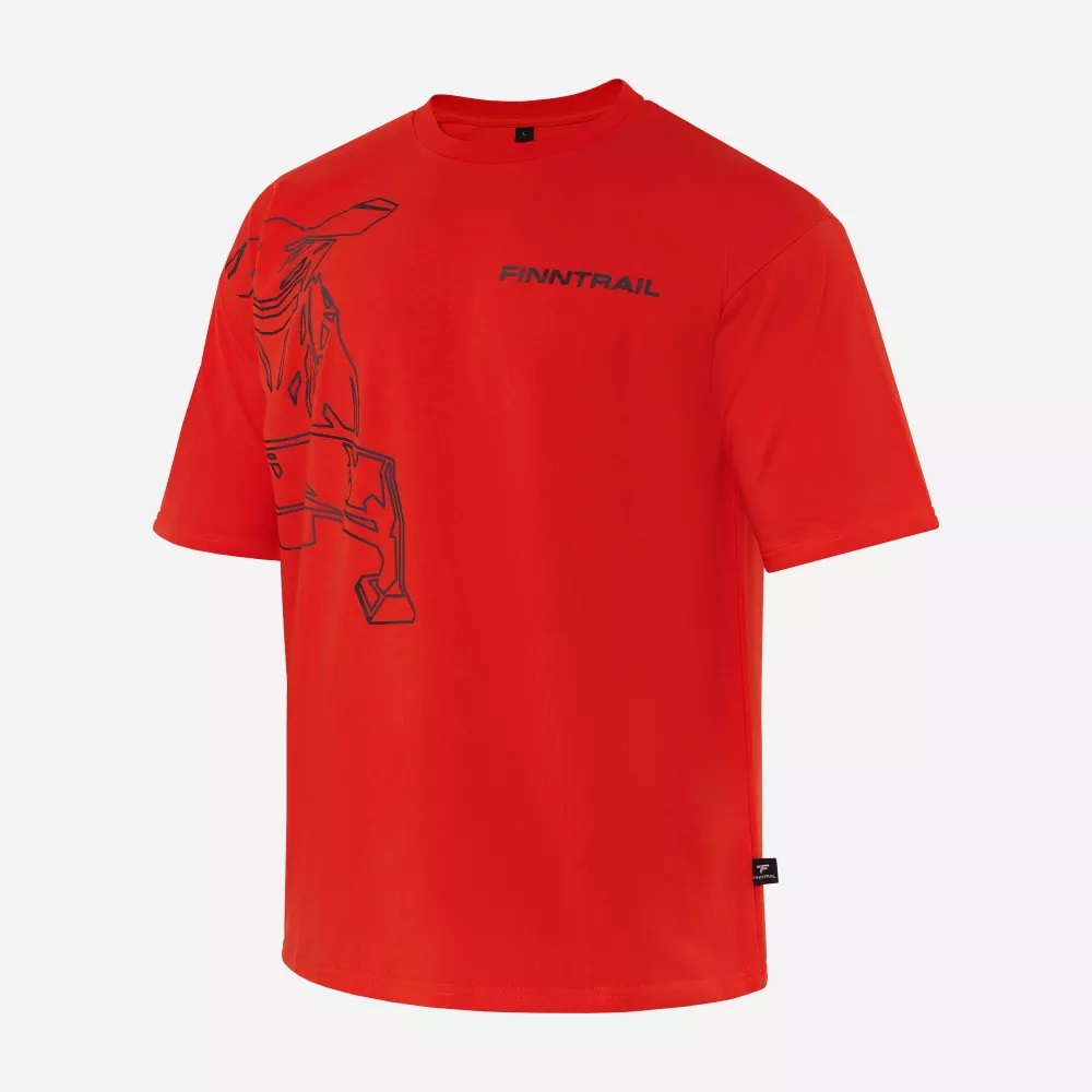 Футболка Snowmobile 6715 Red 5