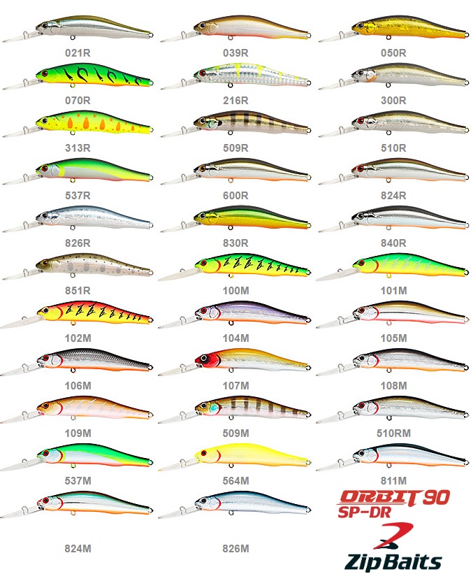 Воблер ZIPBAITS Orbit 90 SP-DR Воблер ZIPBAITS Orbit 90 SP-DR