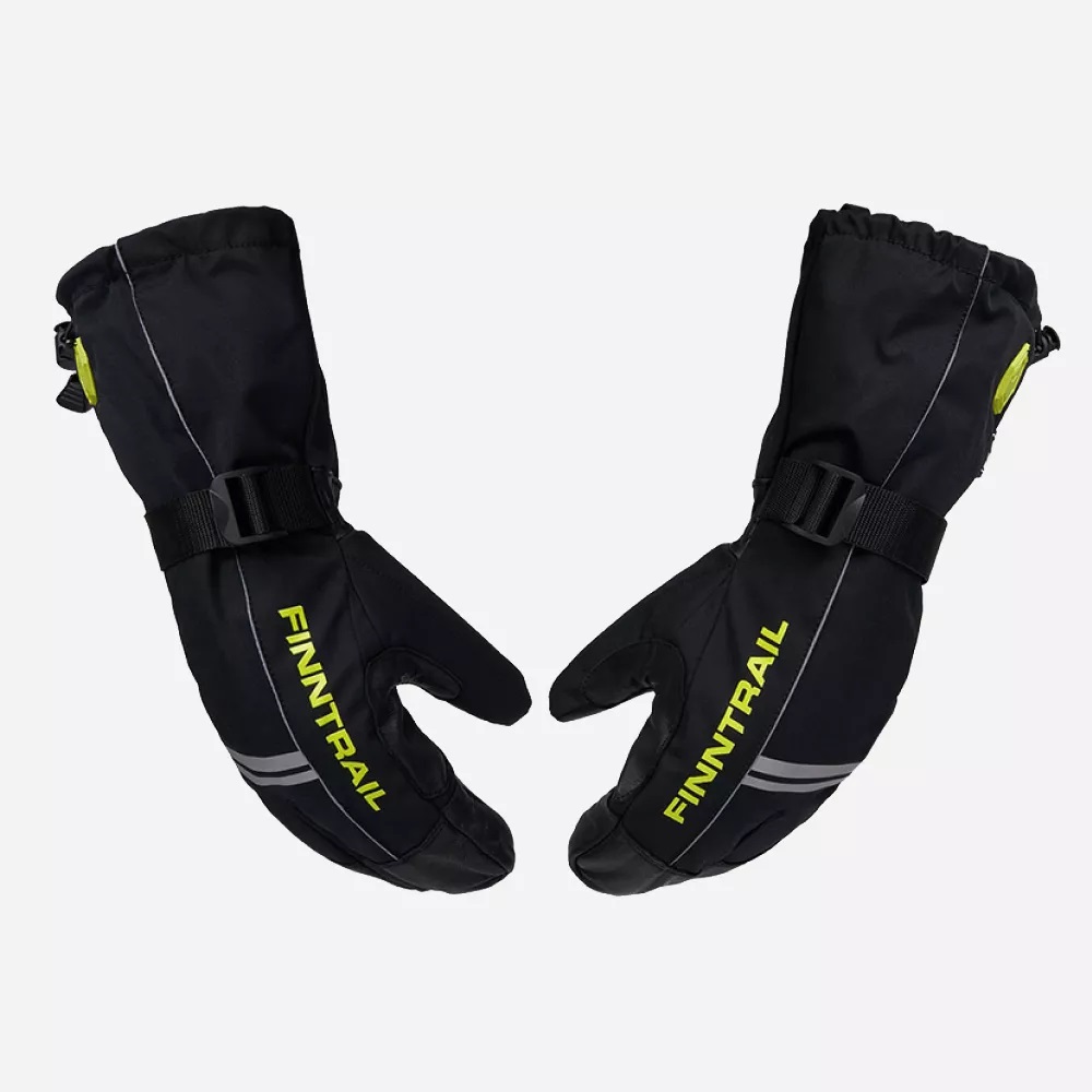 ПЕРЧАТКИ FINNTRAIL LOBSTER GRAPHITEYELLOW1