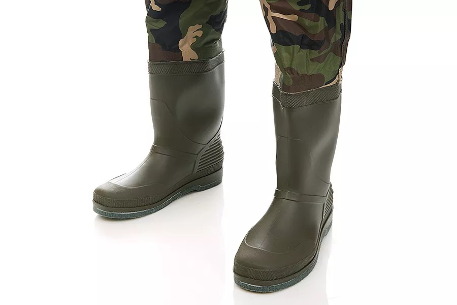 Вейдерсы HIGASHI Waterskin Camo pvc w felt boot (войлочная подошва) 4