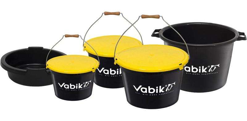 Ведро для прикормки Vabik с тазом и крышкой