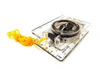 Компас планшетный Следопыт жидкостный с визиром и линейкой 1