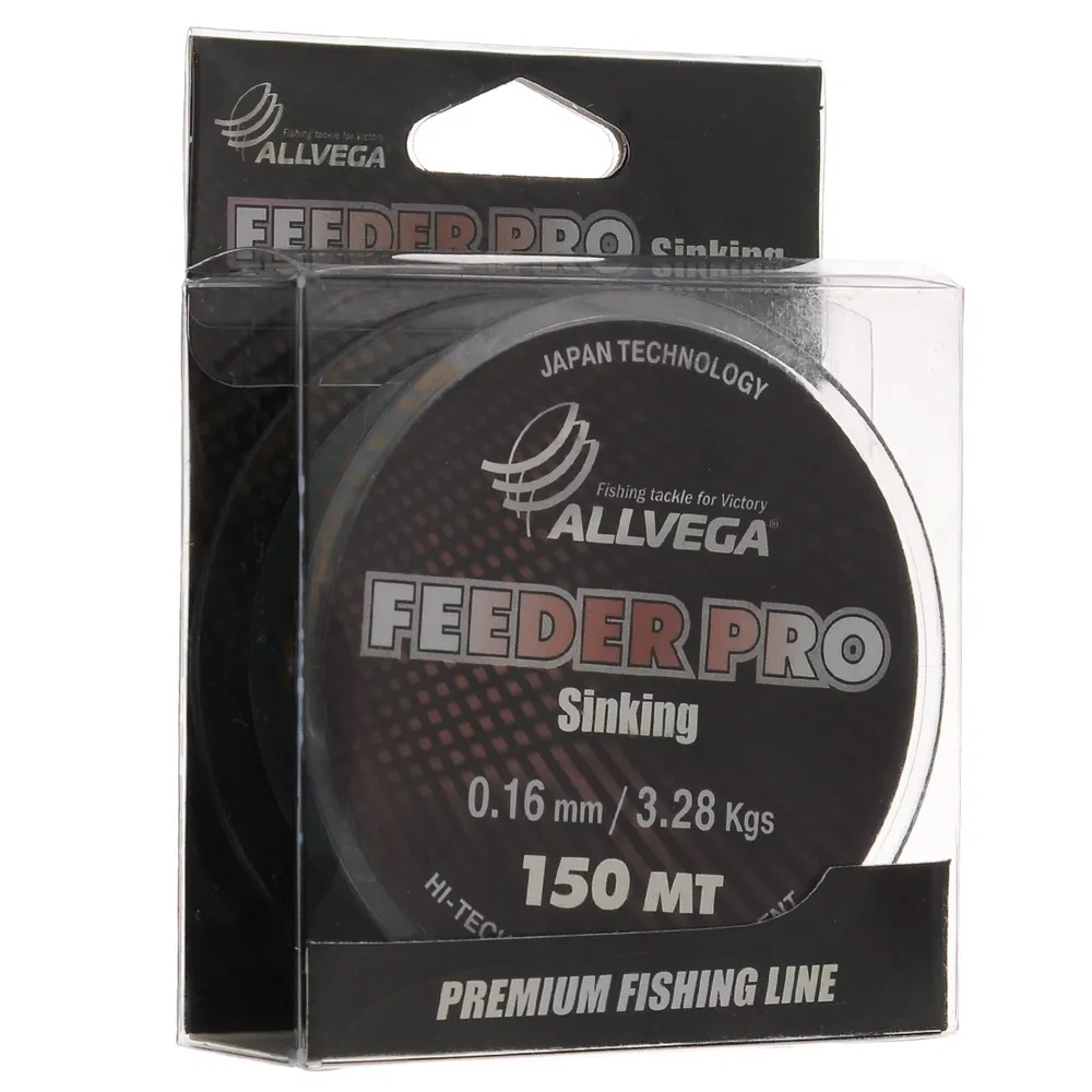 ALLVEGA Feeder Pro Sinking, 1 шт. по 150 м; 0.16 мм1