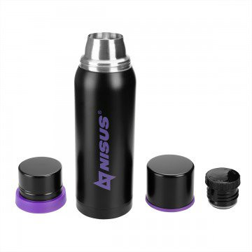 Термос Nisus Волк 1 л N.TM-046-LW1