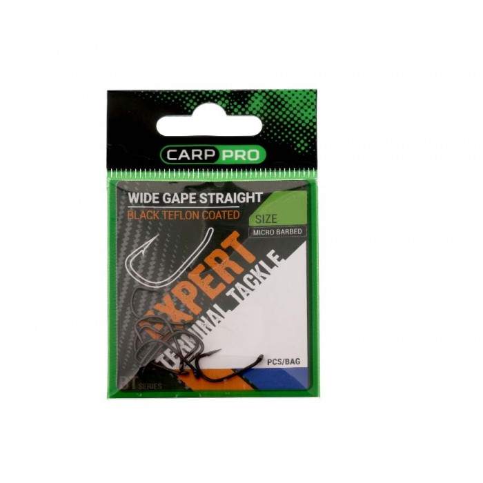 Крючки Carp Pro Wide Gape Straight BT Series №4 1 Крючки Carp Pro Wide Gape Straight BT Series №4 1