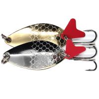 Блесна шумовая Namazu Jakiro 15гр. цвет 01-02 (серебро-латунь)