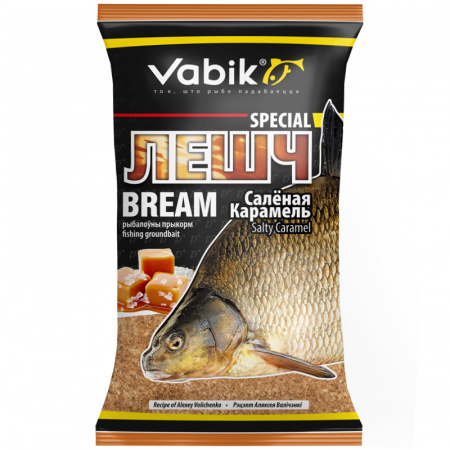 Vabik Bream Salty Caramel — прикормка для рыбалки