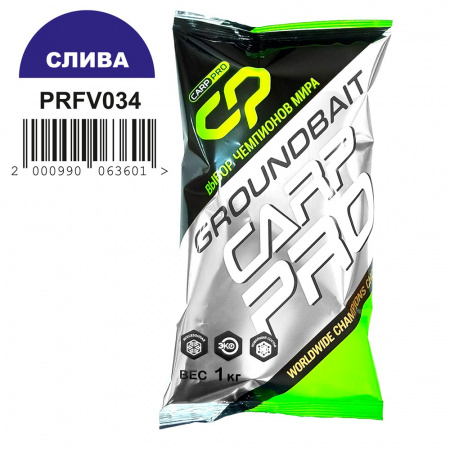 Carp Pro Прикормка для рыбы Слива 1 кг