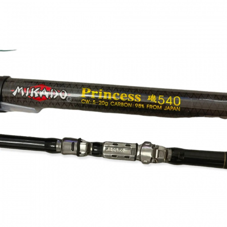 Удилище Mikado Princess короткая телескопическая, от 5 гр до 20гр, 540см 1